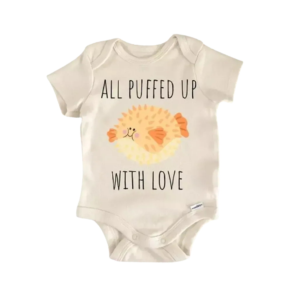 Blowfish Pufferfish Newborn Baby Onesie® Onesie®