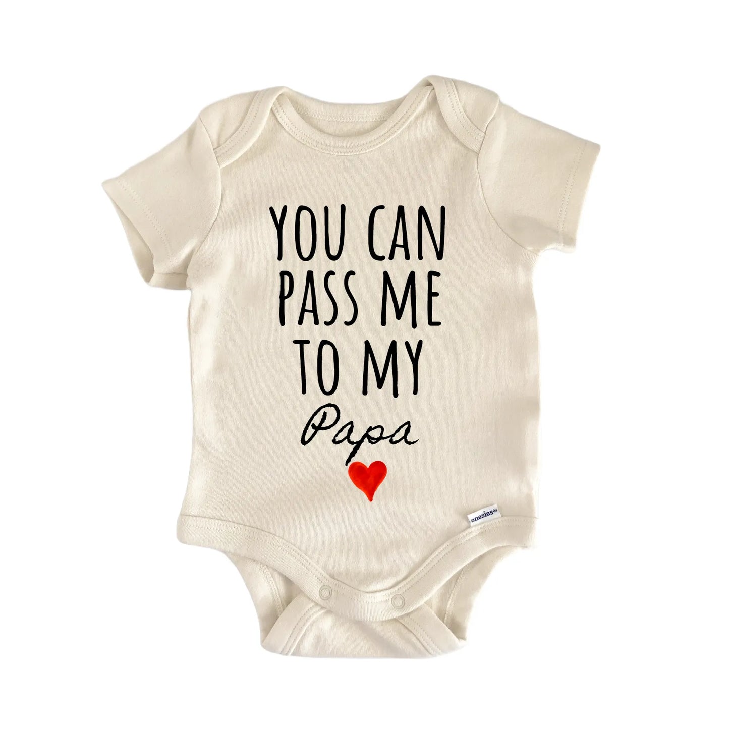 Papa Announcement Baby Gift Baby Bodysuit