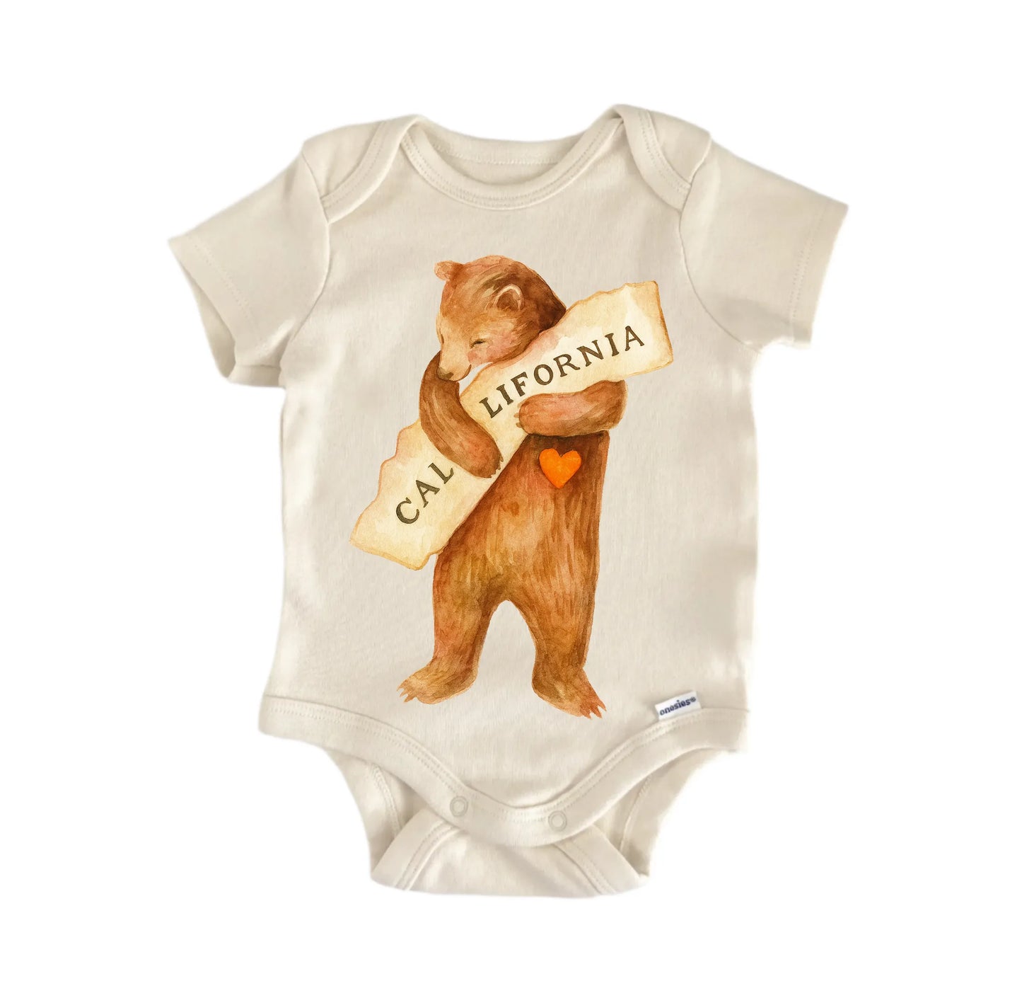 California Bear Newborn Baby Onesie® Onesie®