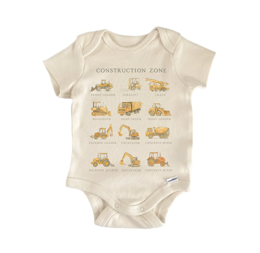 Construction Zone Newborn Baby Onesie®