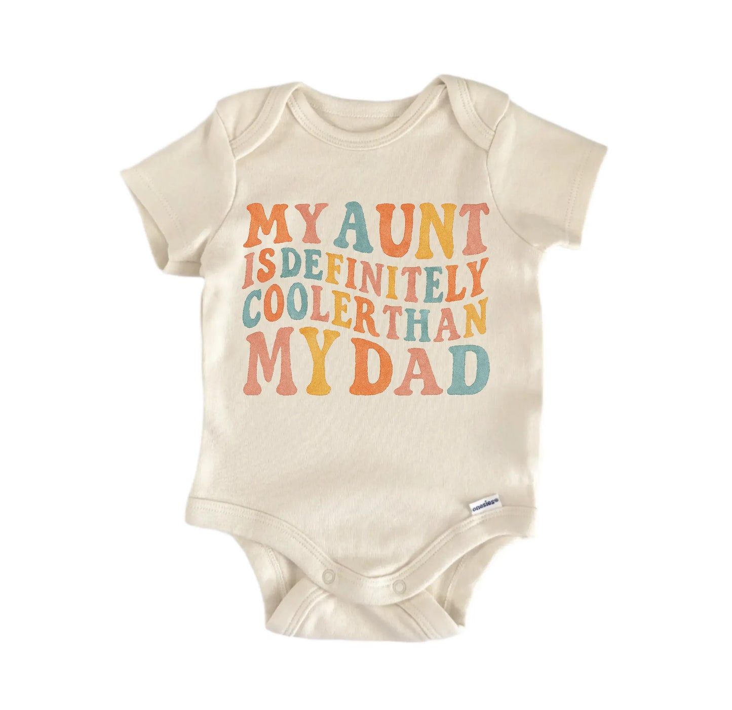 Cool Aunt Retro Newborn Baby Onesie® Onesie®