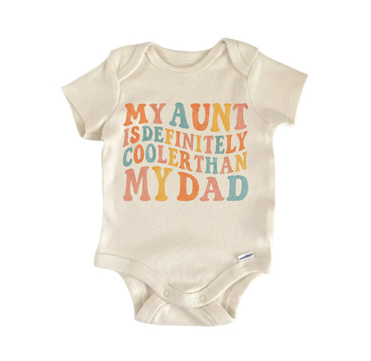 Cool Aunt Retro Newborn Baby Onesie®