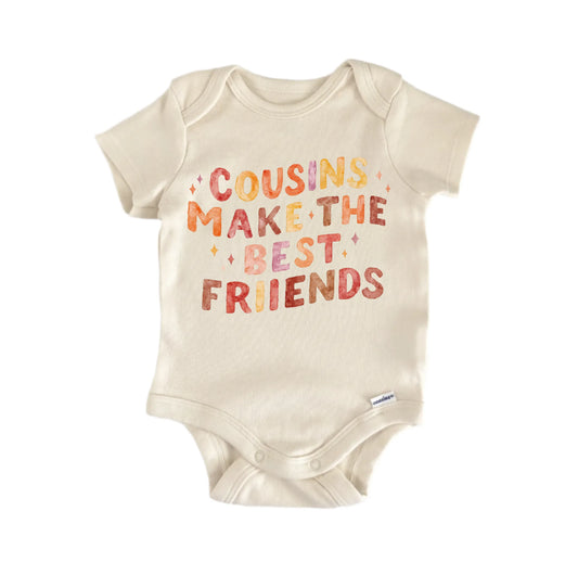 Cousin Best Friends Newborn Baby Onesie®