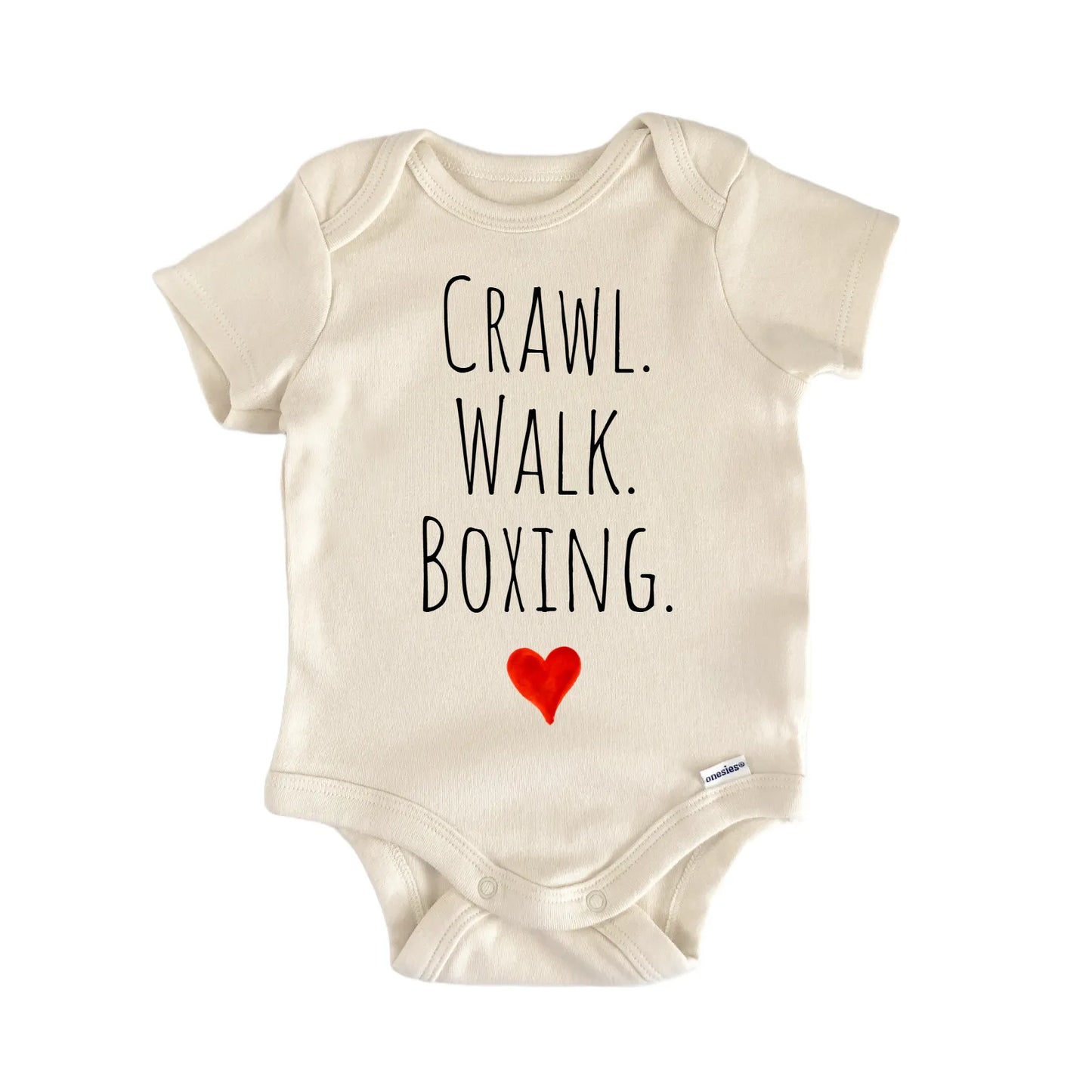 Crawl Walk Boxing Newborn Baby Onesie® Onesie®
