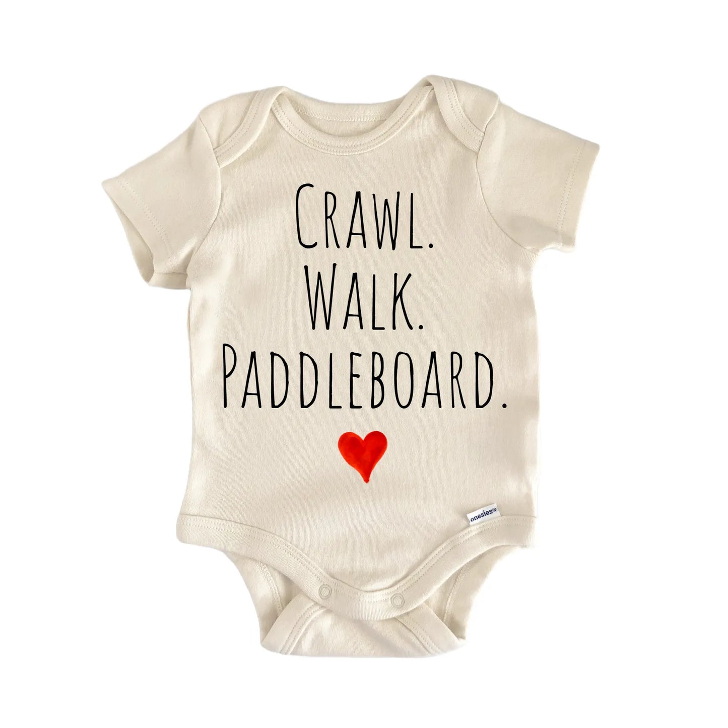 Crawl Walk Paddleboard Newborn Baby Onesie® Onesie®
