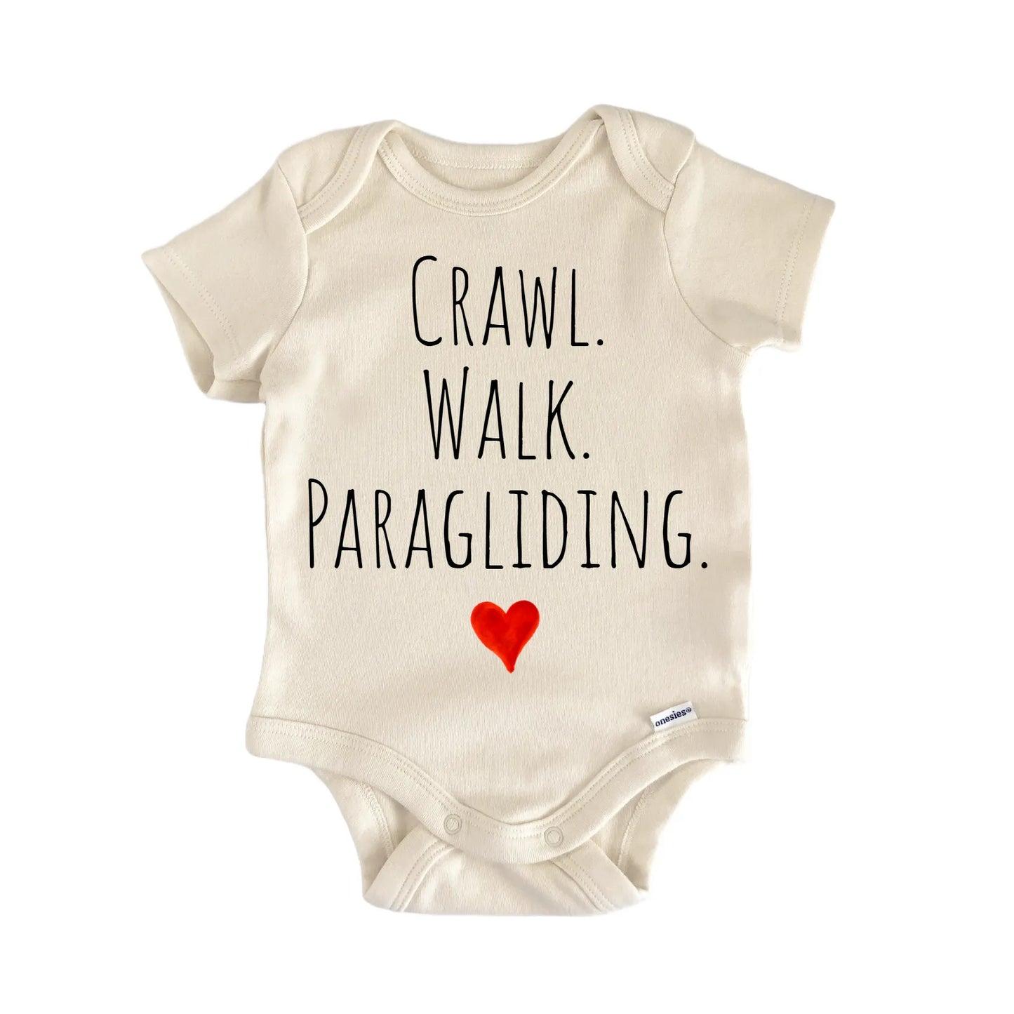 Crawl Walk Paragliding Newborn Baby Onesie® Onesie®