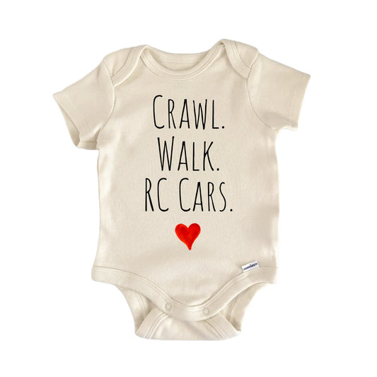 Crawl Walk Rc Cars Newborn Baby Onesie®