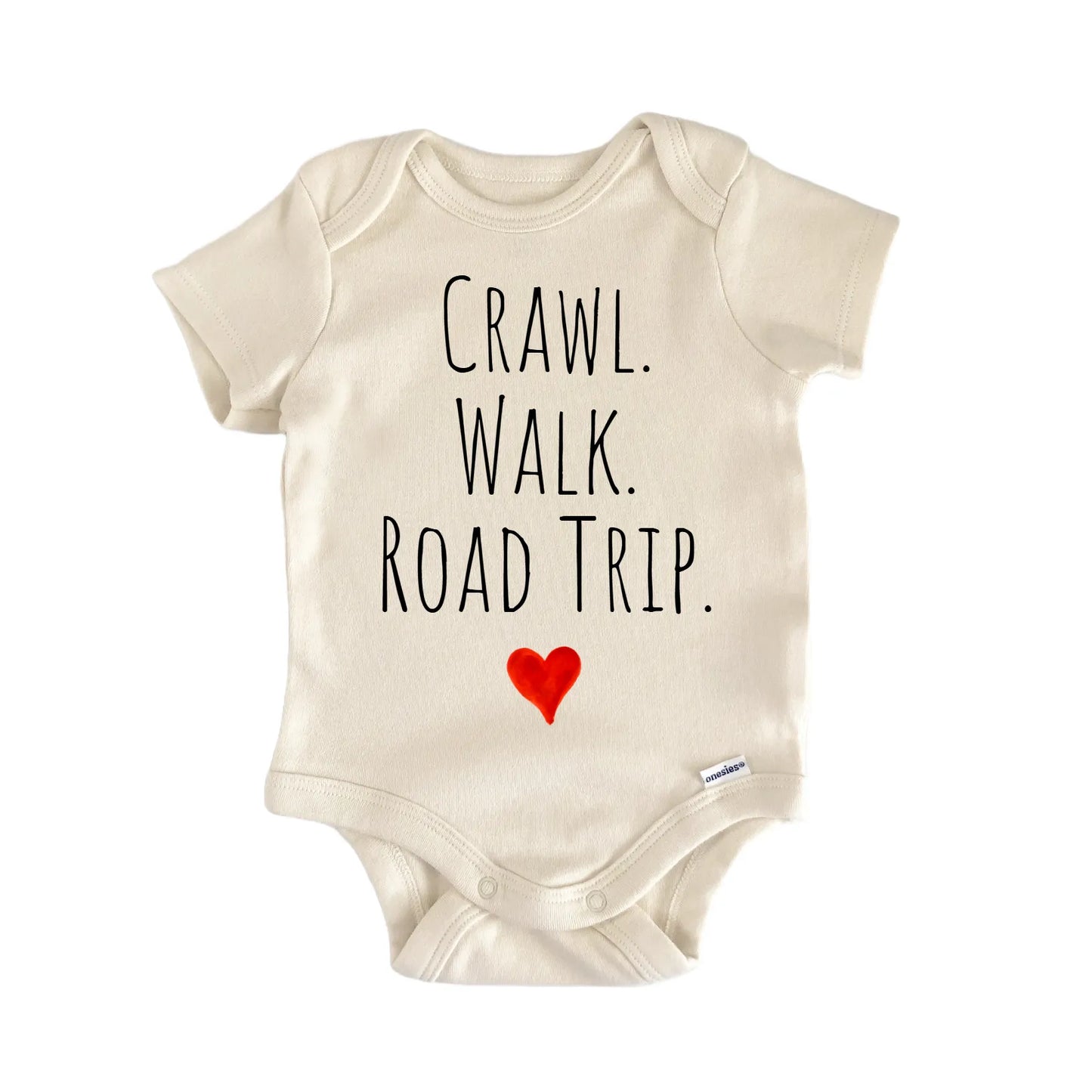 Crawl Walk Road Trip Newborn Baby Onesie® Onesie®