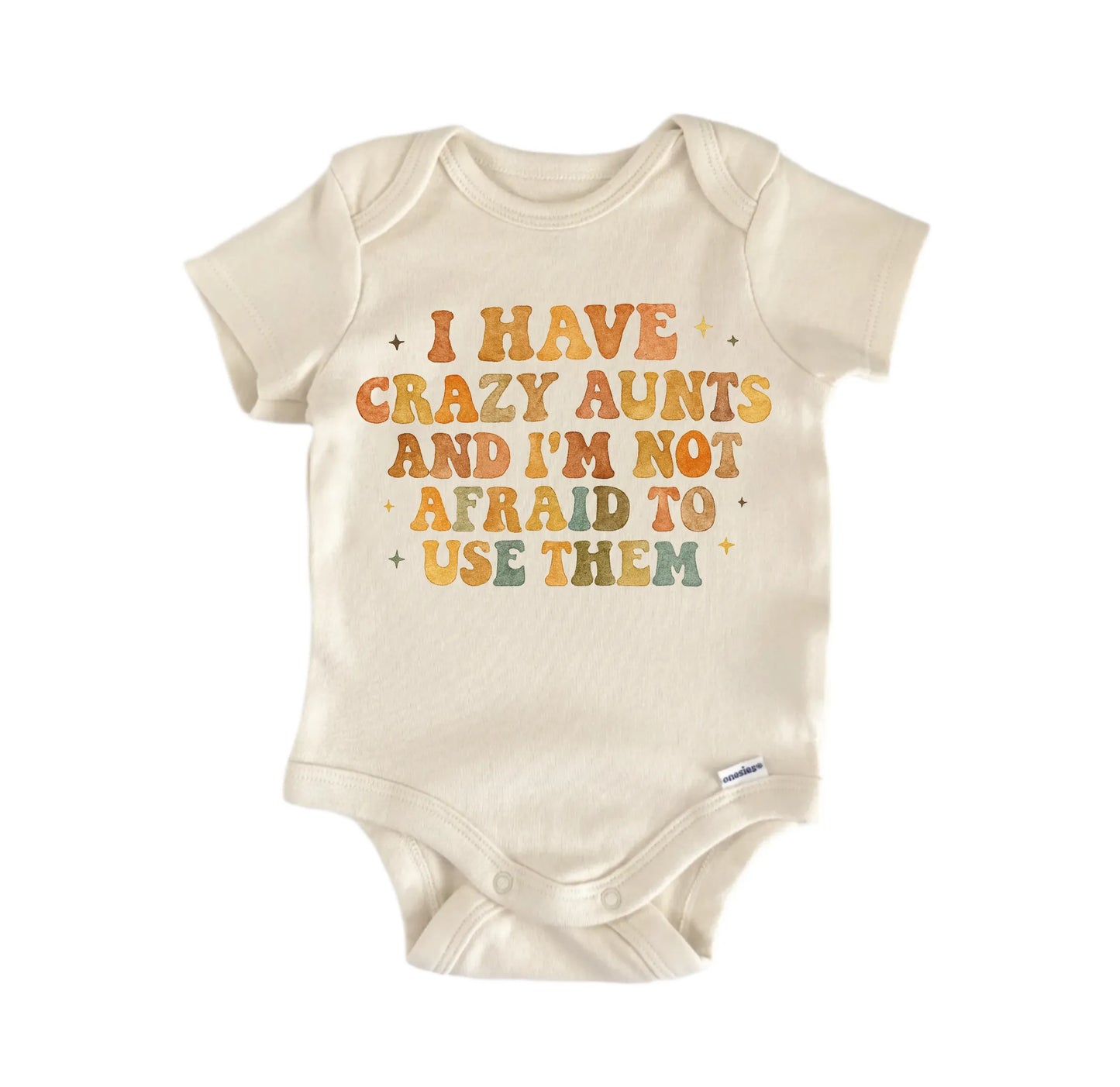 Crazy Aunt Newborn Baby Onesie® Onesie®
