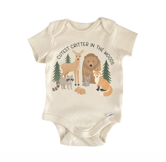 Critter Woods Woodland Newborn Baby Onesie®