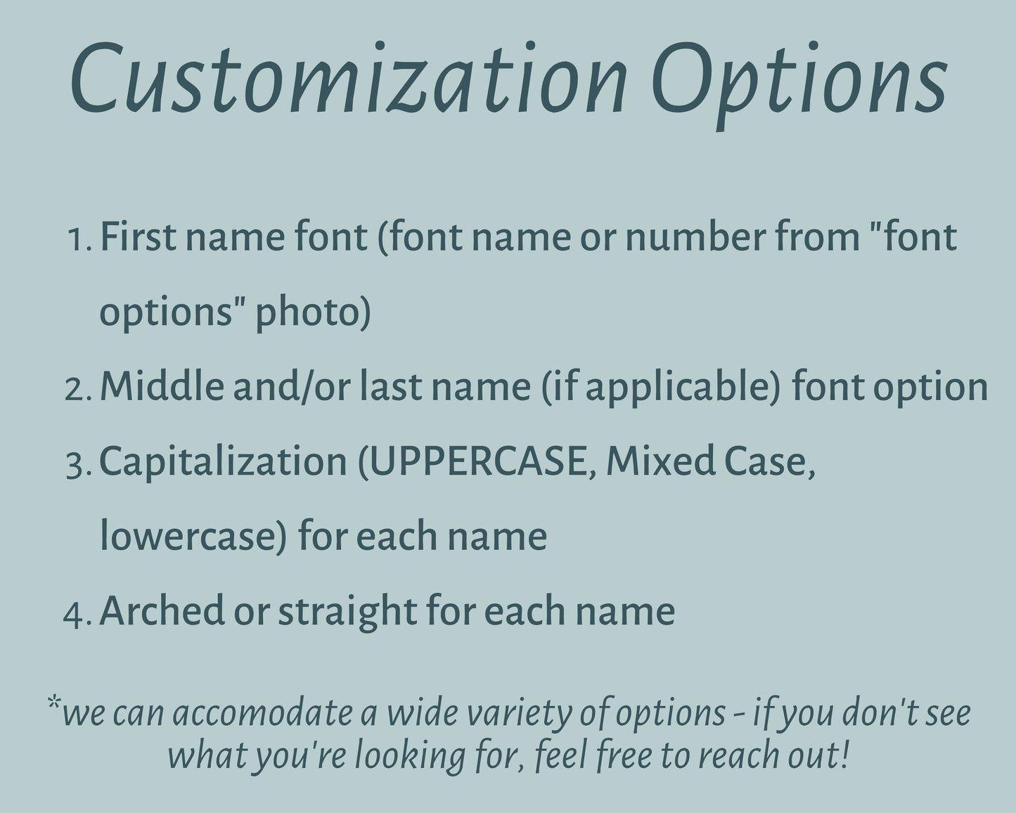 Custom Canvas Name Banner - Daisy Font