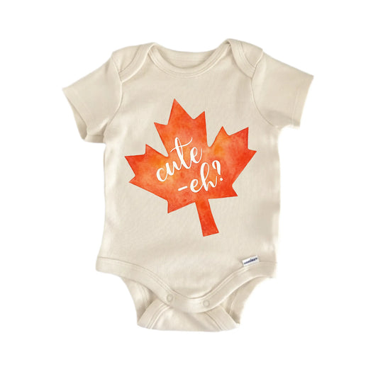 Cute Eh Canada Canadian Newborn Baby Onesie®