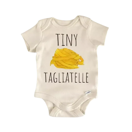 Italian Pasta Tagliatelle Newborn Baby Onesie® Onesie®