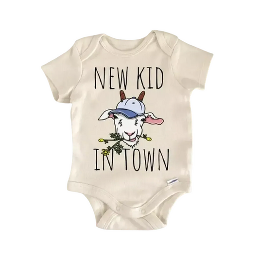 Goat Farm Newborn Baby Onesie® Onesie®