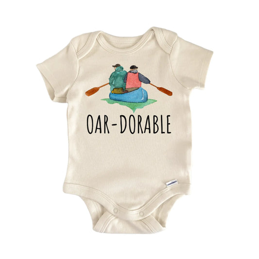 Canoe Oar River Lake Baby Gift Baby Bodysuit