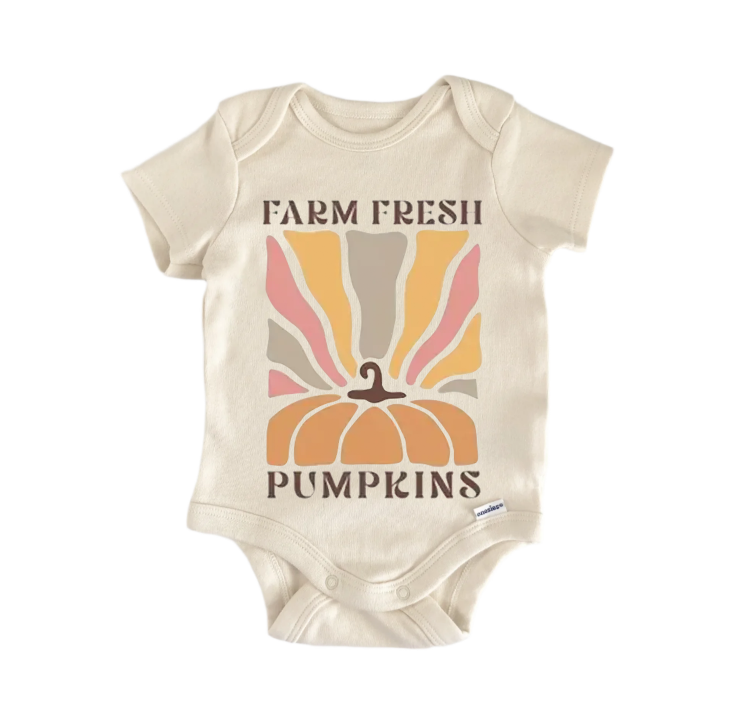 Fall Pumpkin Newborn Baby Onesie® Onesie®