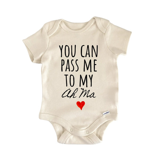 Ah Ma Announcement Baby Gift Baby Bodysuit
