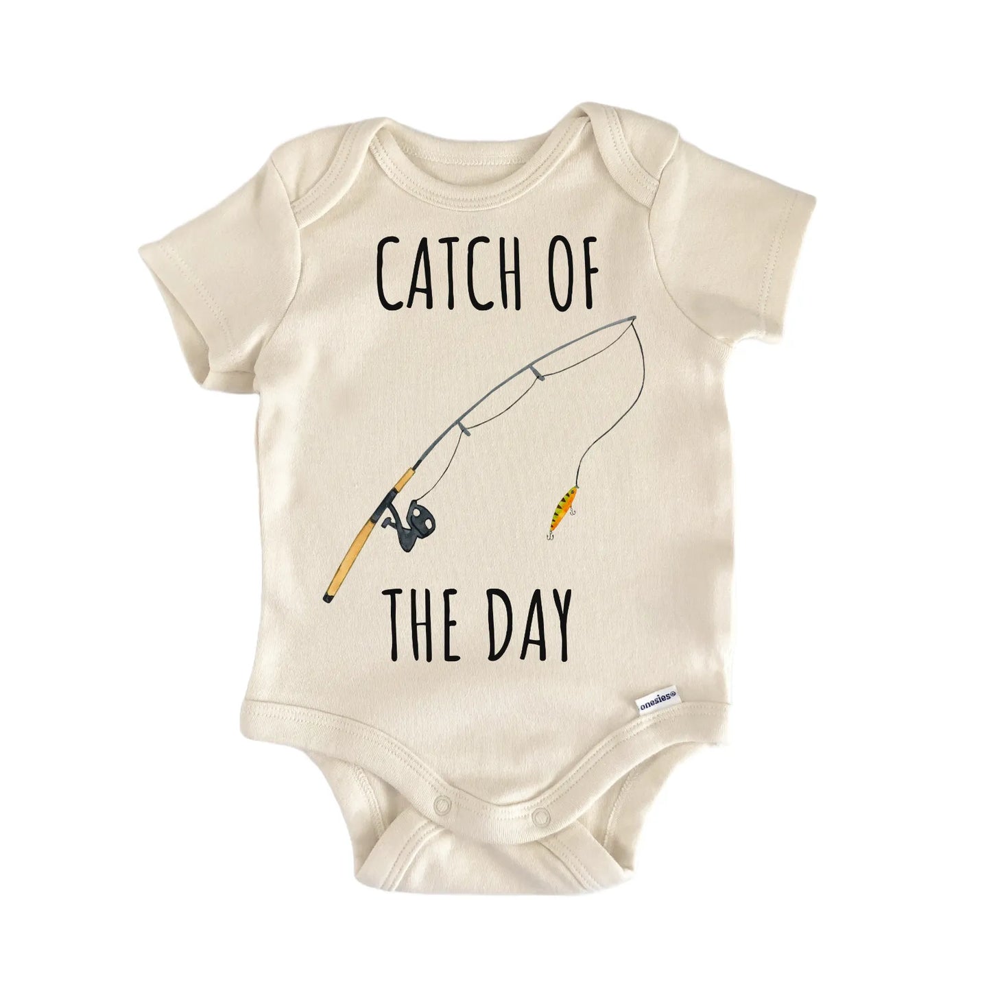 Catch Of The Day Fishing Fisherman Baby Gift Baby Bodysuit