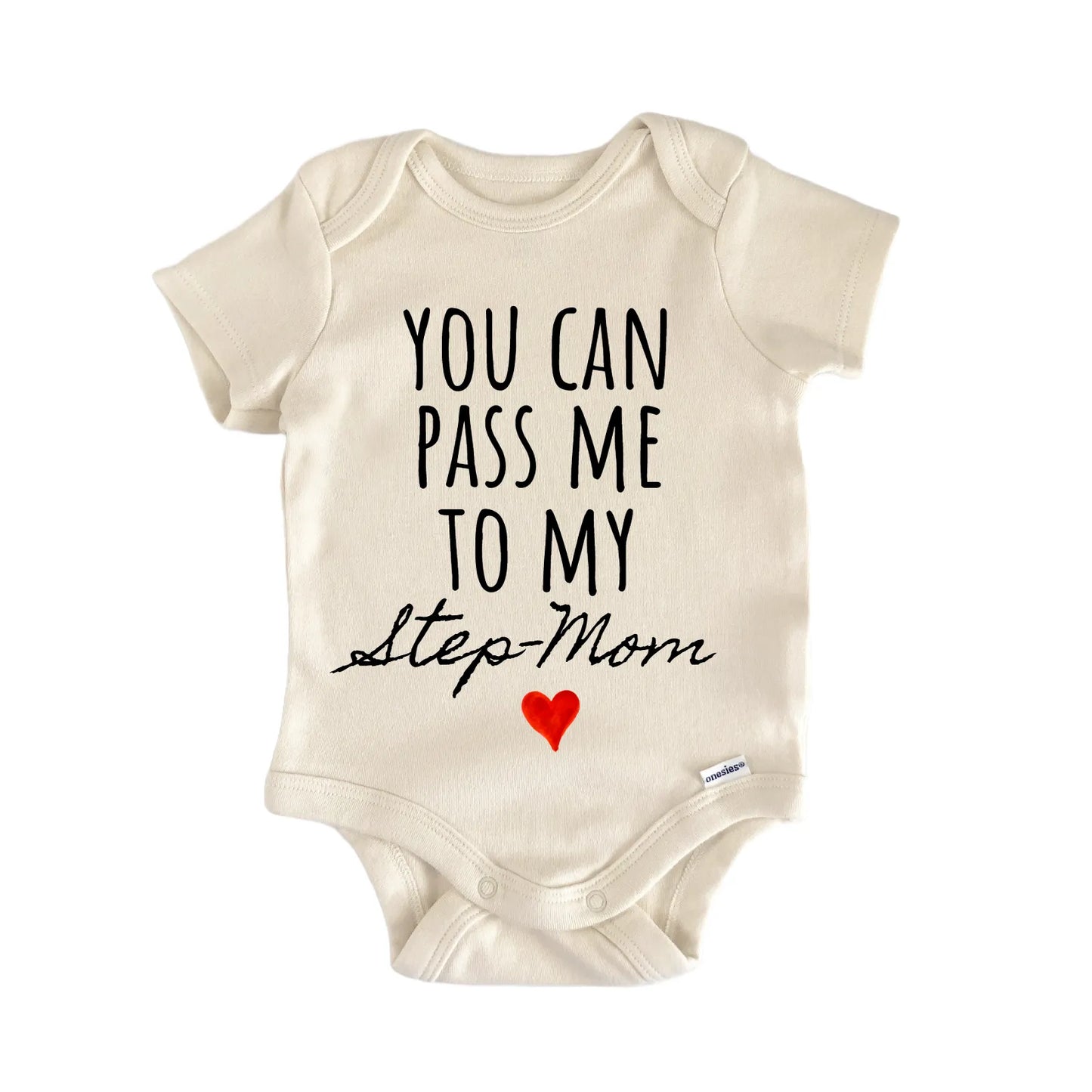 Stepmom Announcement Baby Gift Baby Bodysuit