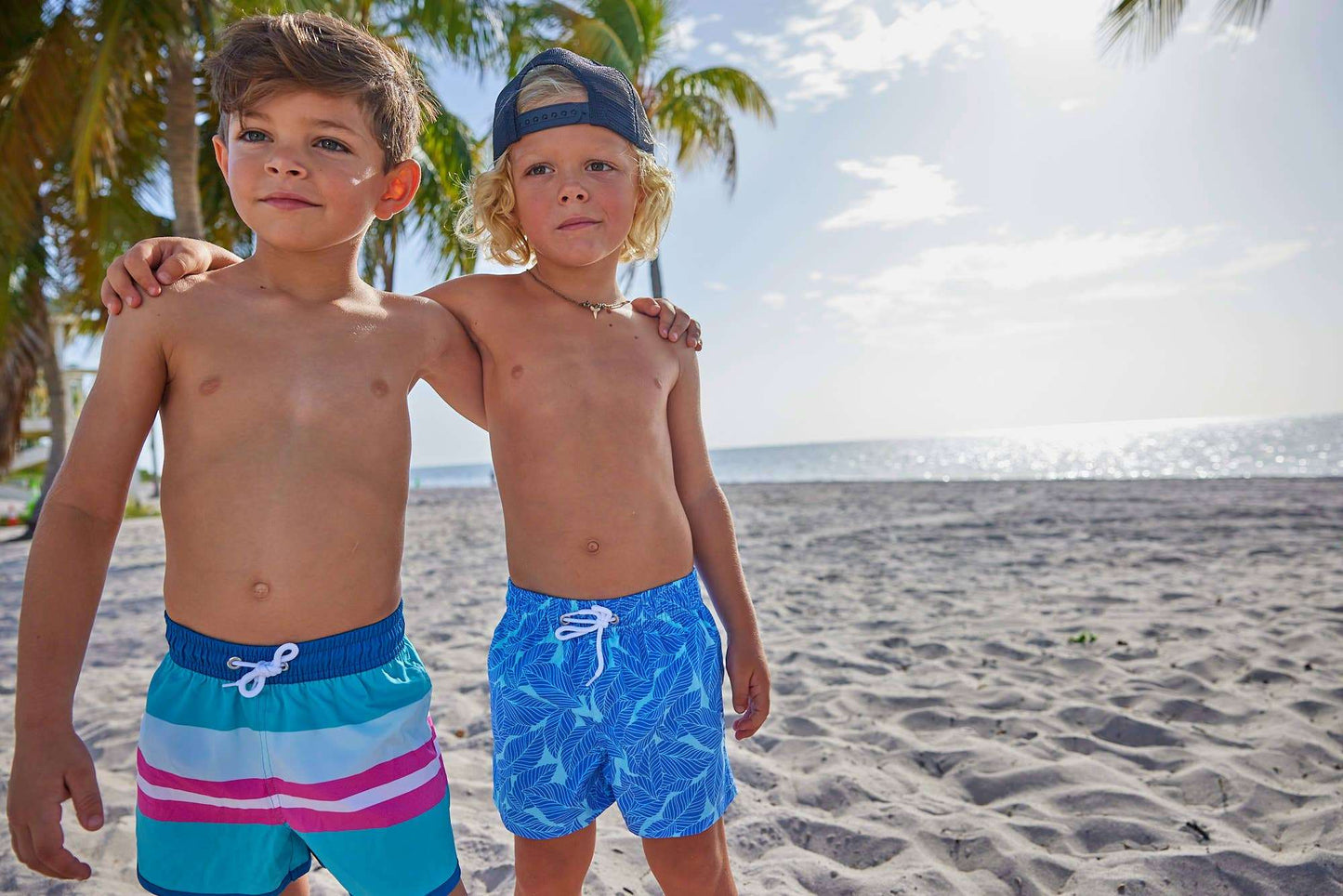 Blueberry Bay - Coconut Cottage Youth Trunks