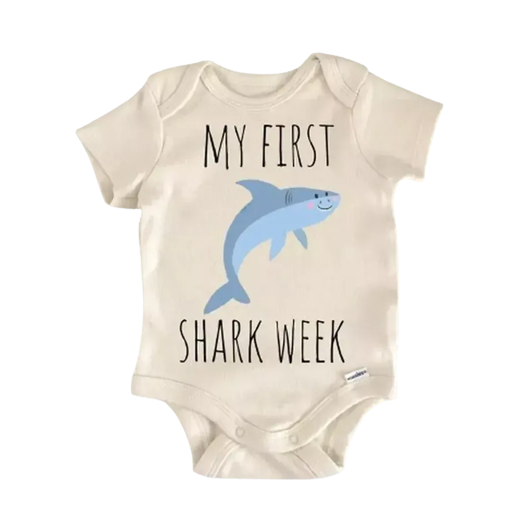 Shark Ocean Fish Newborn Baby Onesie® Onesie®