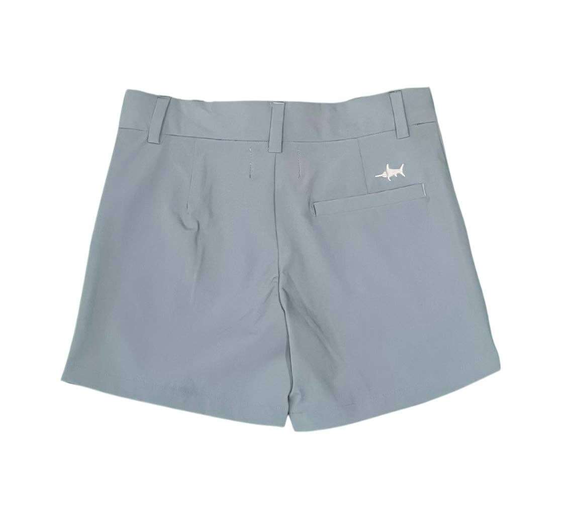 Saltwater Boys Company - PALMER PERFORMANCE SHORTS STEEL BLUE BOYS