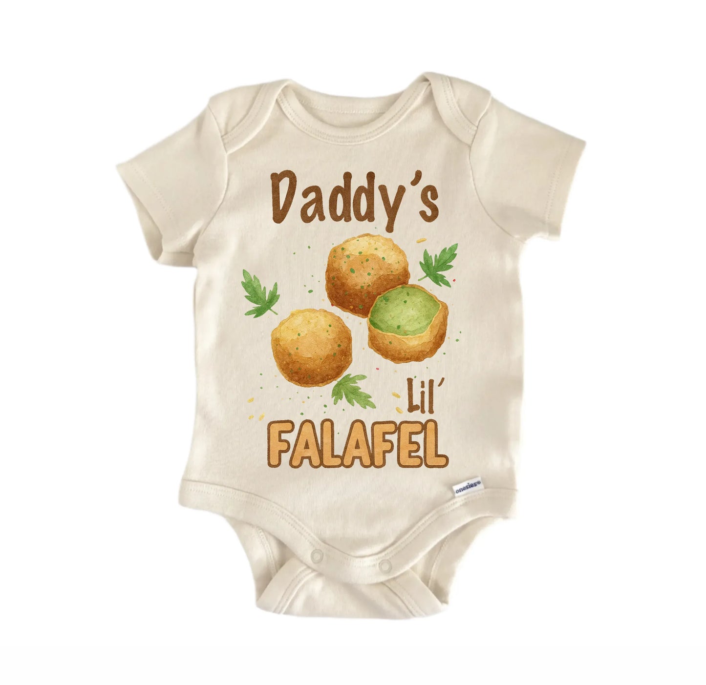 Falafel Greek Foodie Newborn Baby Onesie® Onesie®