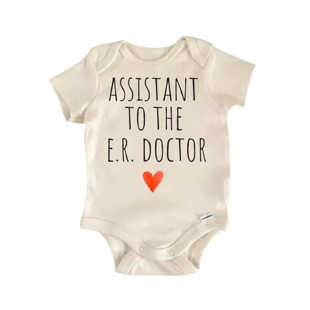 E.R. Er Doctor Nurse Newborn Baby Onesie® Onesie®