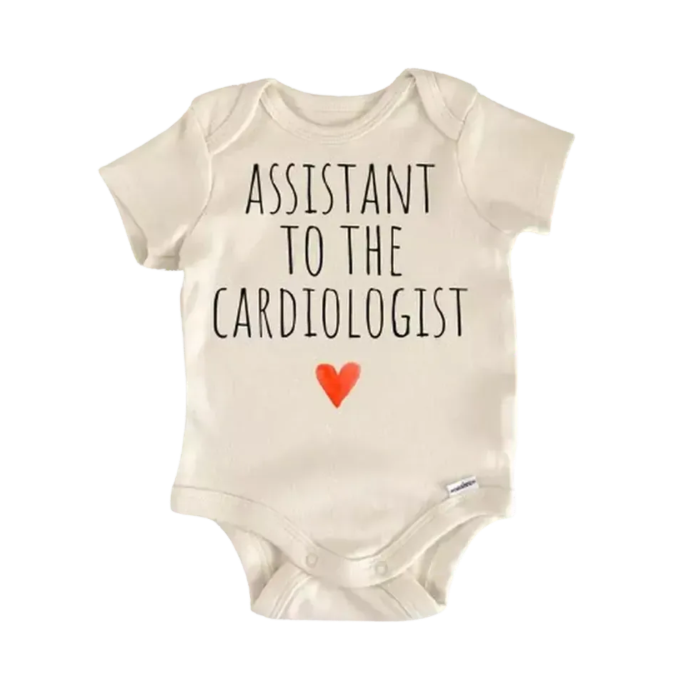 Cardiologist Doctor Heart Newborn Baby Onesie® Onesie®