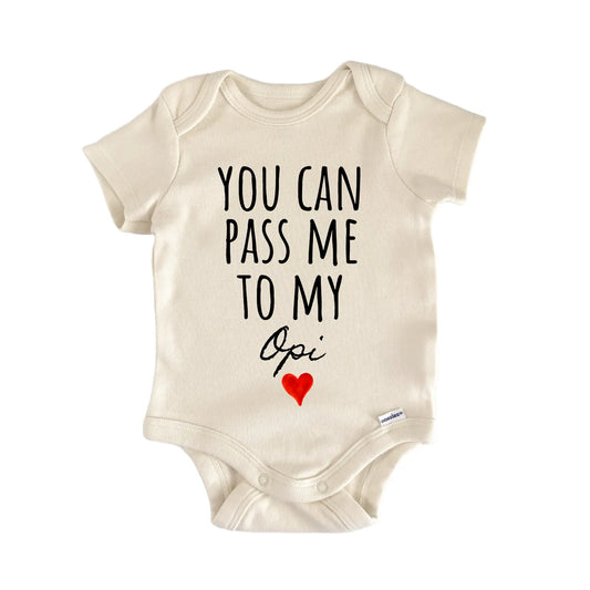 Opi Announcement Baby Gift Baby Bodysuit