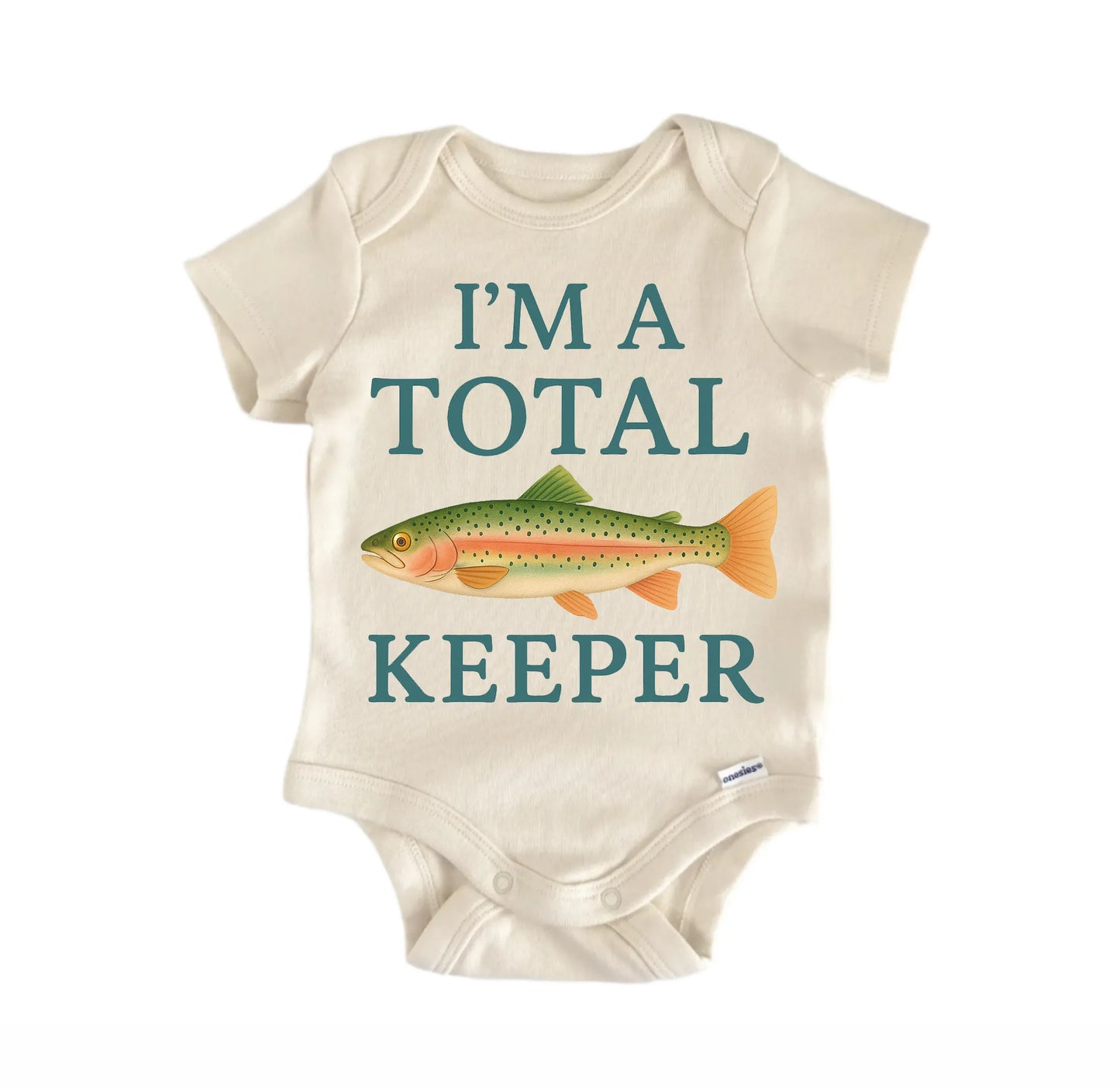 Fishing Total Keeper Newborn Baby Onesie® Onesie®