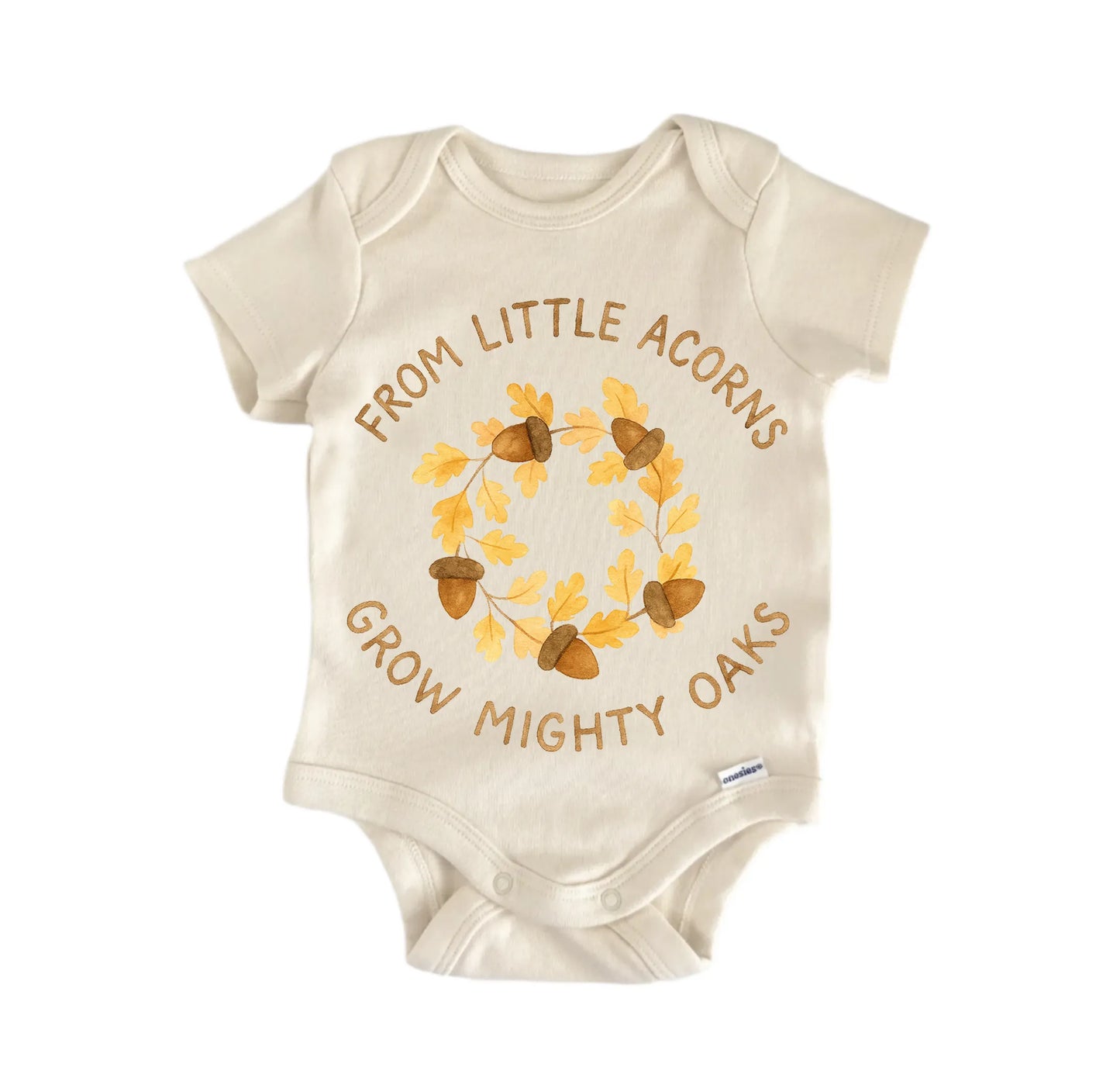 From Little Acorns Oak Newborn Baby Onesie® Onesie®