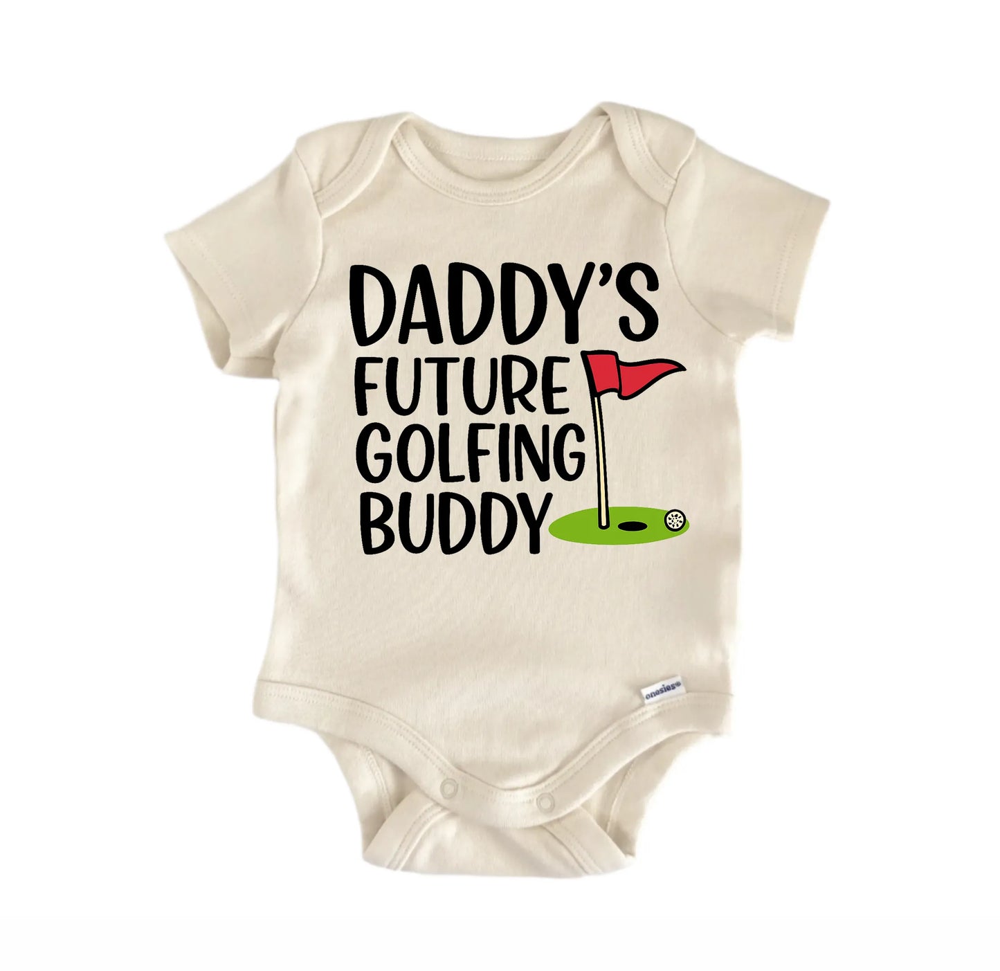 Future Golfing Buddy Newborn Baby Onesie® Onesie®