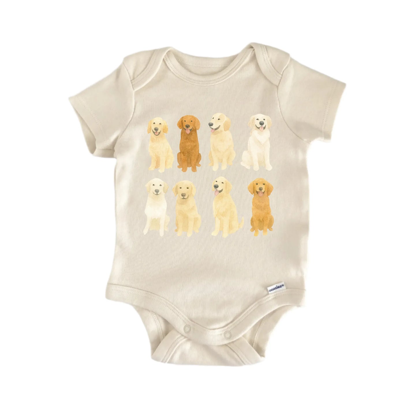 Golden Retriever Dog Newborn Baby Onesie® Onesie®
