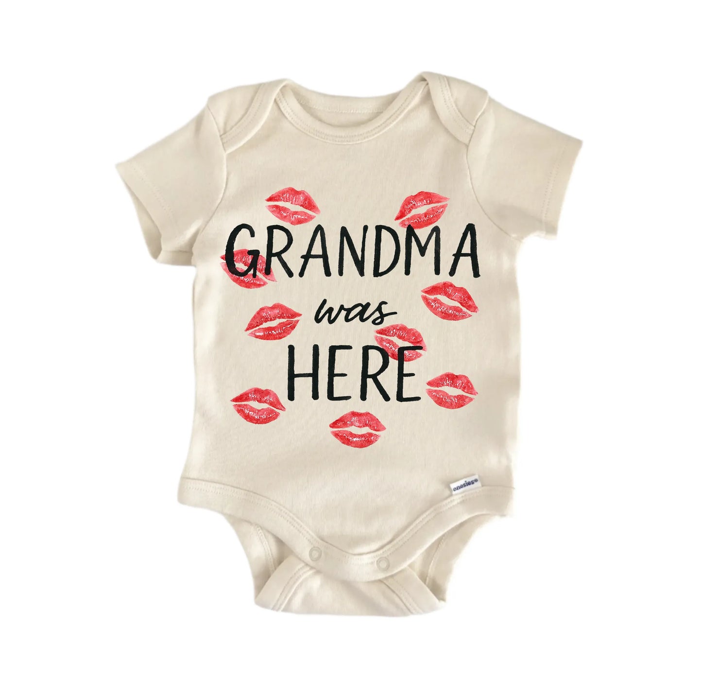 Grandma Kisses Newborn Baby Onesie® Onesie®