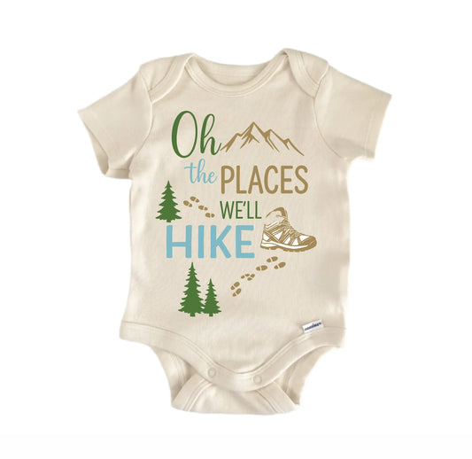 Hiking Places Hike Newborn Baby Onesie®