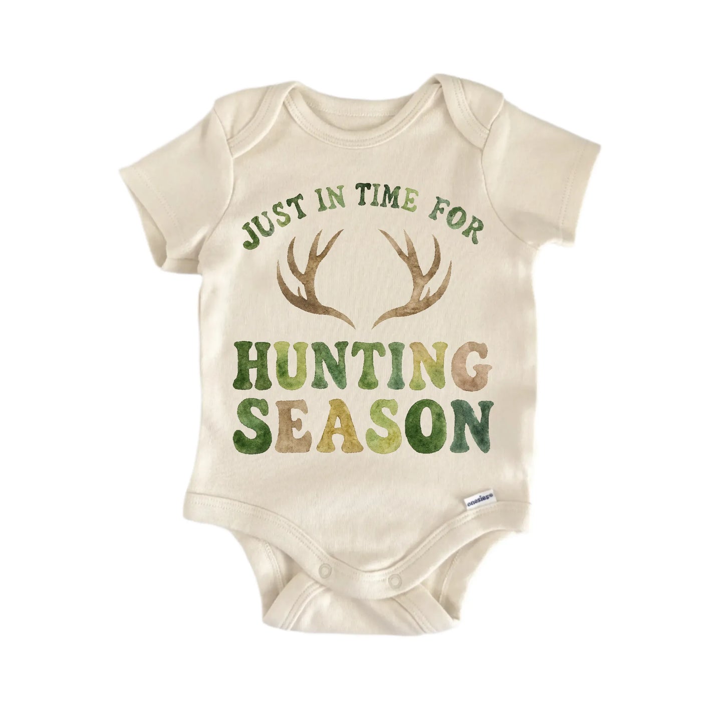 Hunting Season Time Deer Newborn Baby Onesie® Onesie®