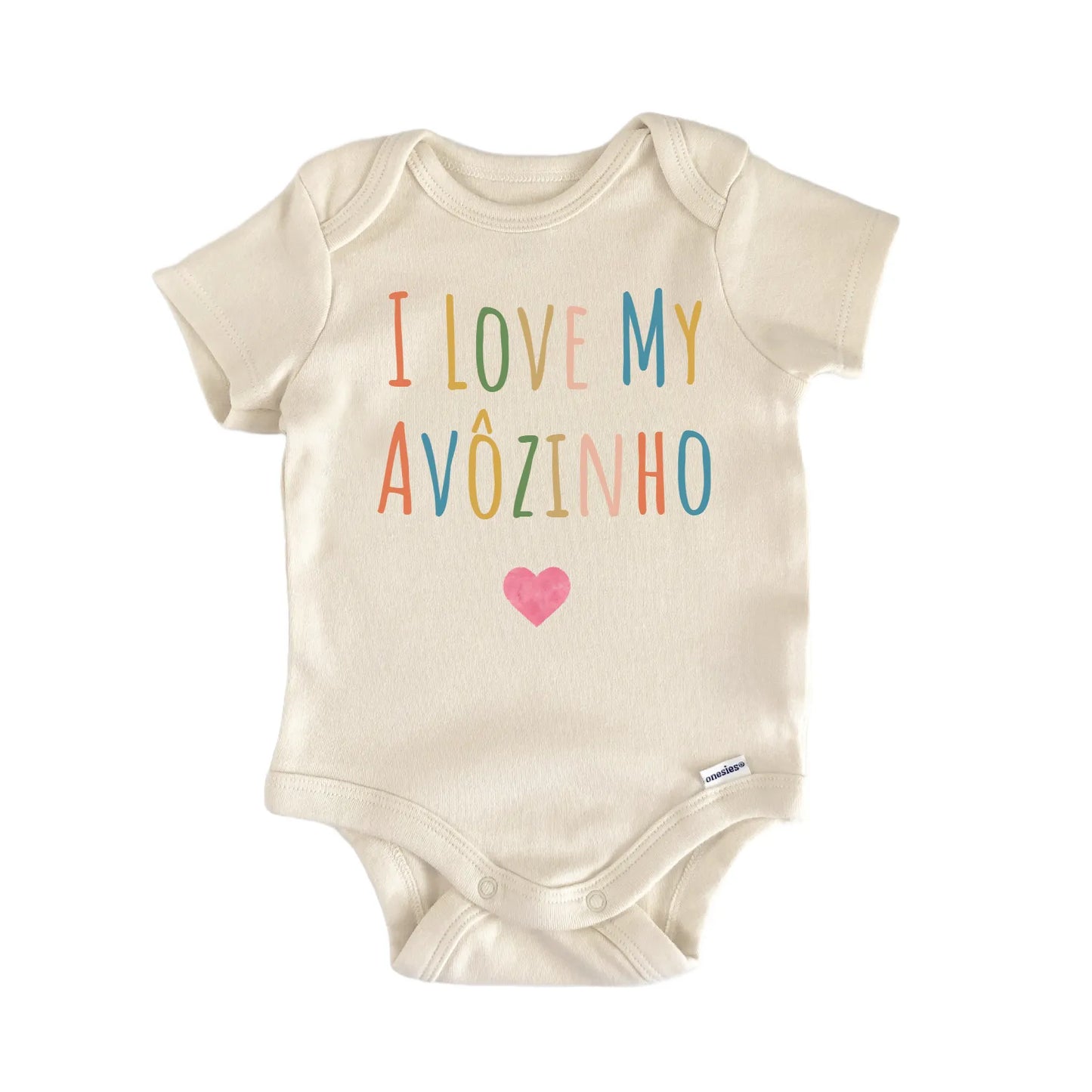I Love My Avzinho Newborn Baby Onesie® Onesie®