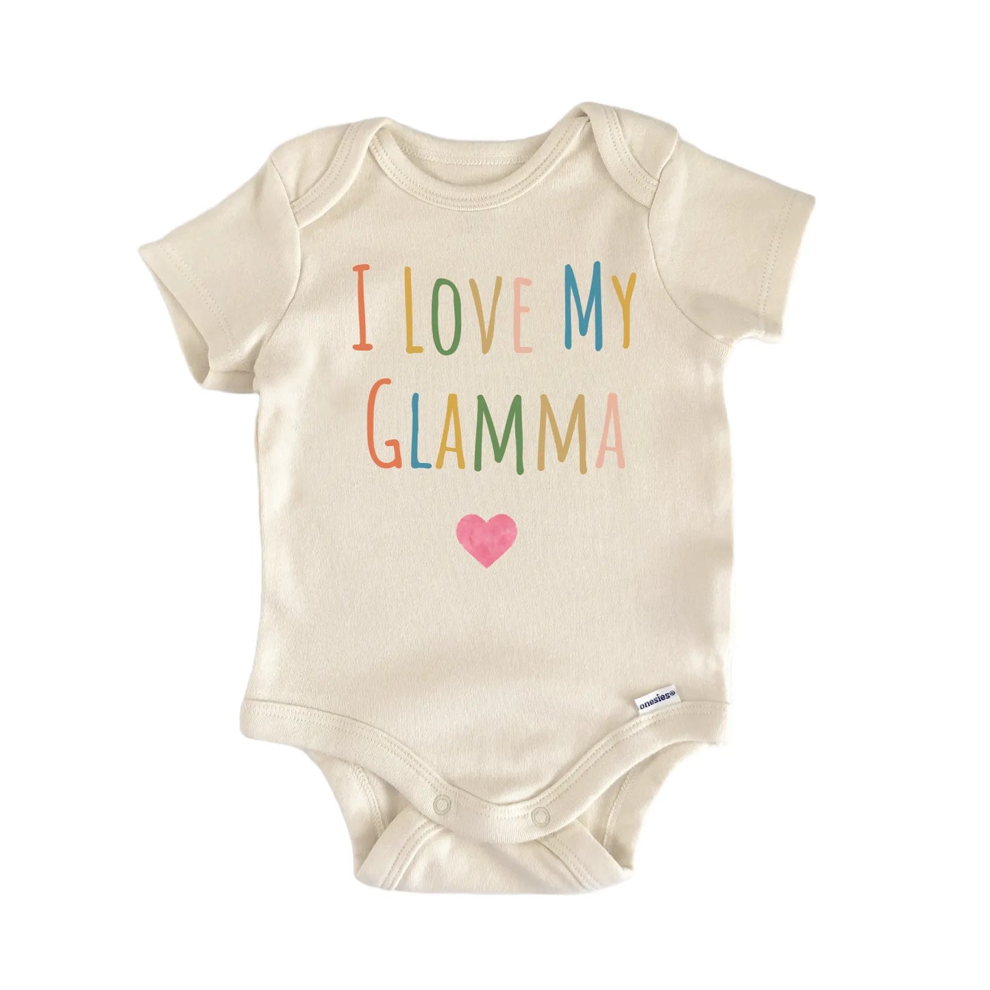 I Love My Glamma Newborn Baby Onesie® Onesie®