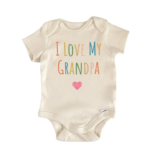 I Love My Grandpa Newborn Baby Onesie®