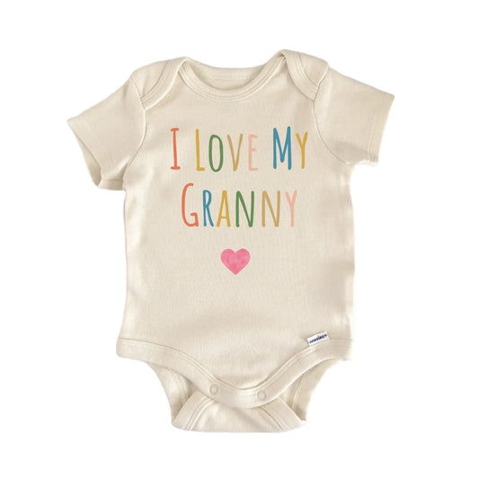 I Love My Granny Newborn Baby Onesie®