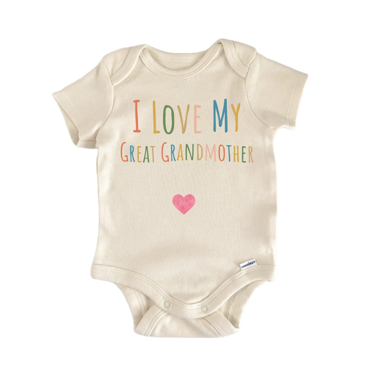 I Love My Great Grandmother Newborn Baby Onesie® Onesie®