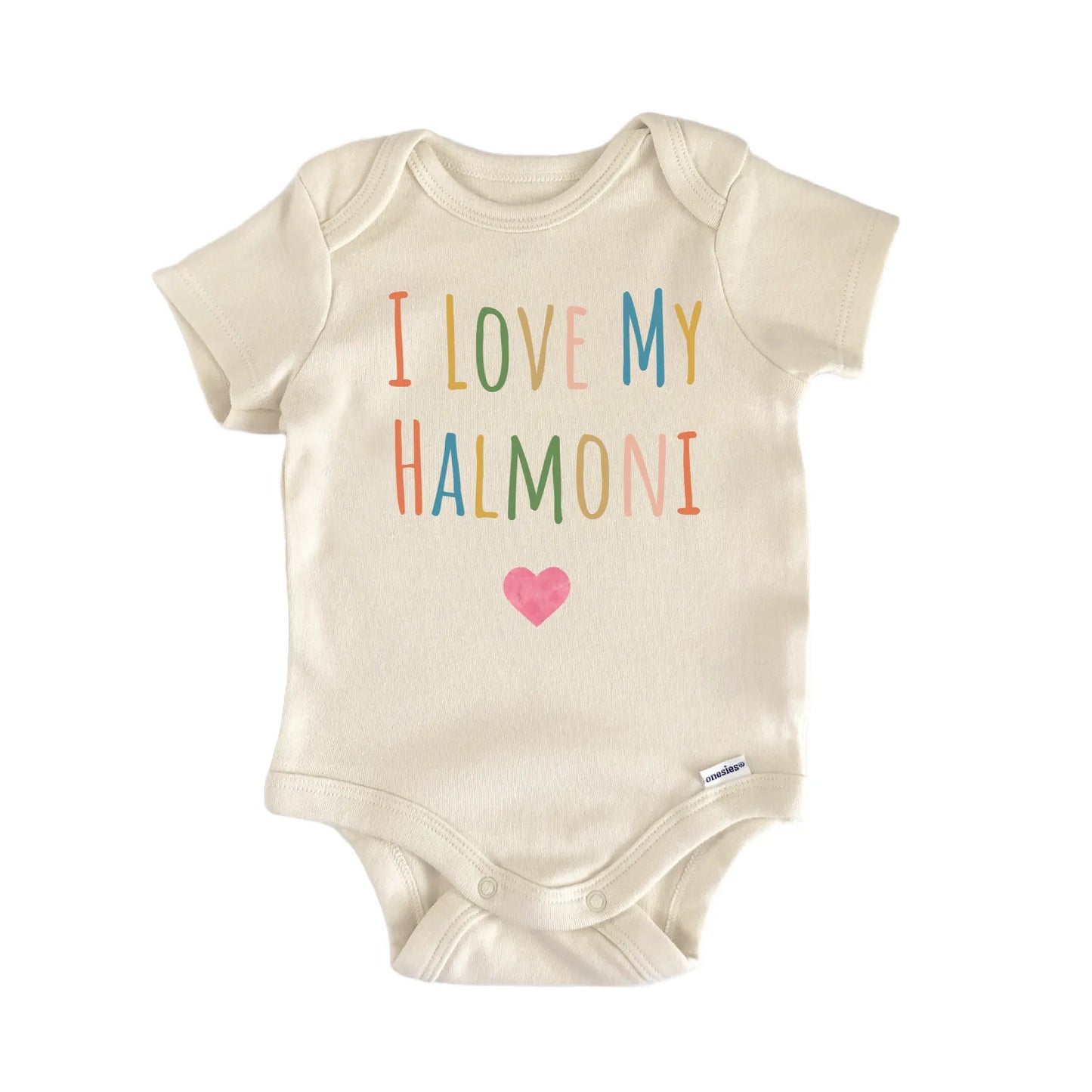 I Love My Halmoni Newborn Baby Onesie® Onesie®