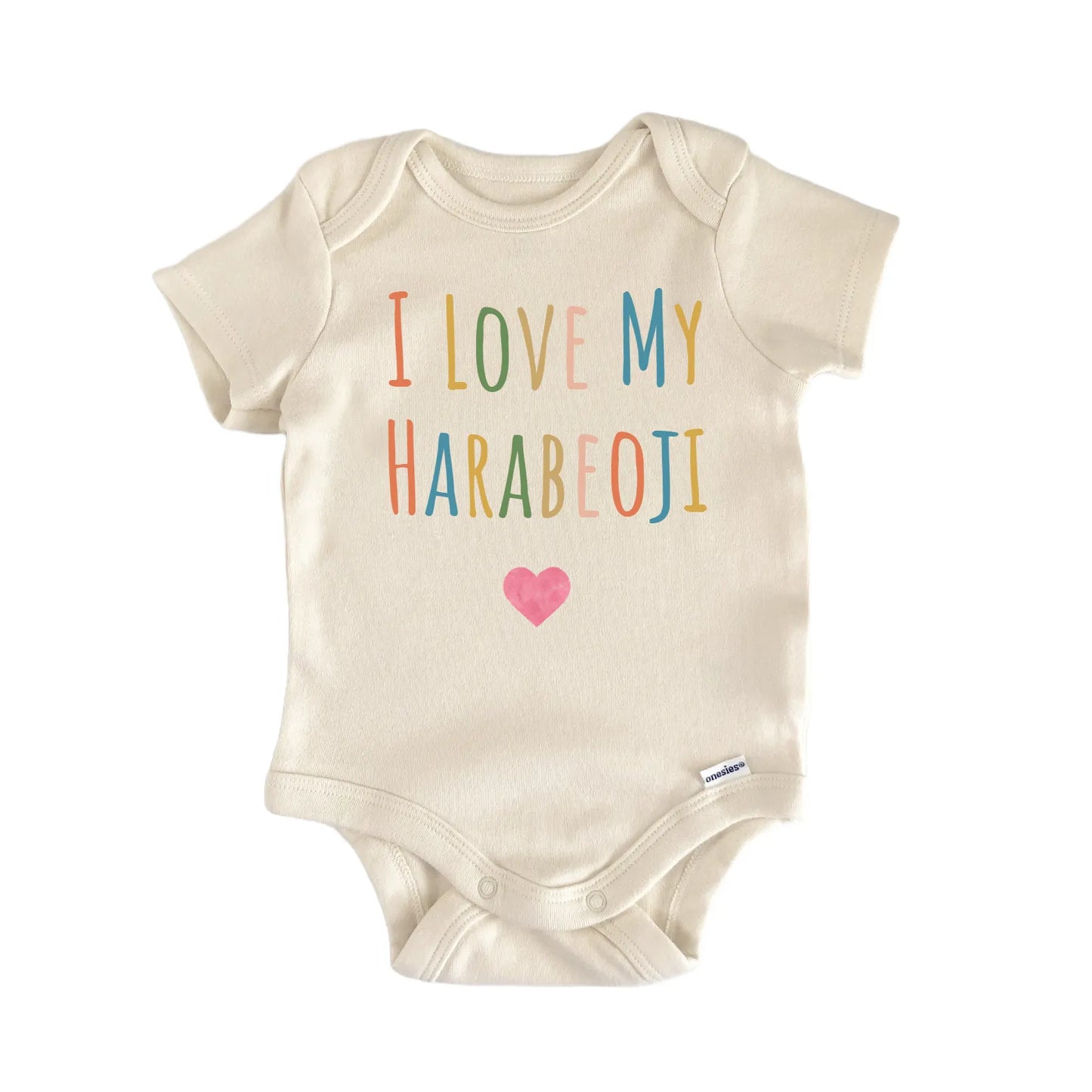 I Love My Harabeoji Newborn Baby Onesie® Onesie®