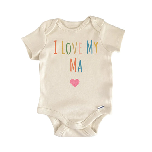 I Love My Ma Newborn Baby Onesie®
