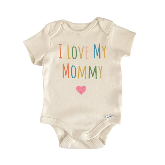 I Love My Mommy Newborn Baby Onesie®