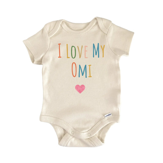 I Love My Omi Newborn Baby Onesie®