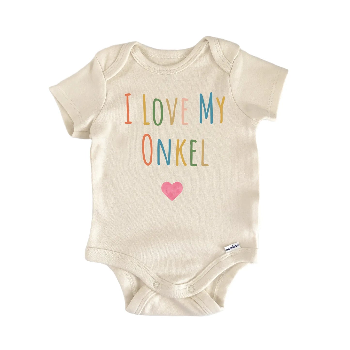 I Love My Onkel Newborn Baby Onesie® Onesie®
