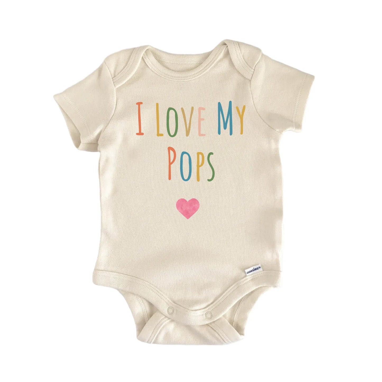 I Love My Pops Newborn Baby Onesie® Onesie®