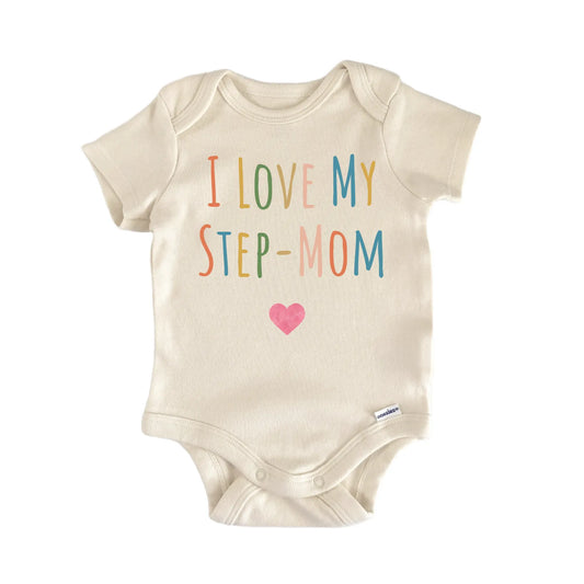 I Love My Stepmom Newborn Baby Onesie®
